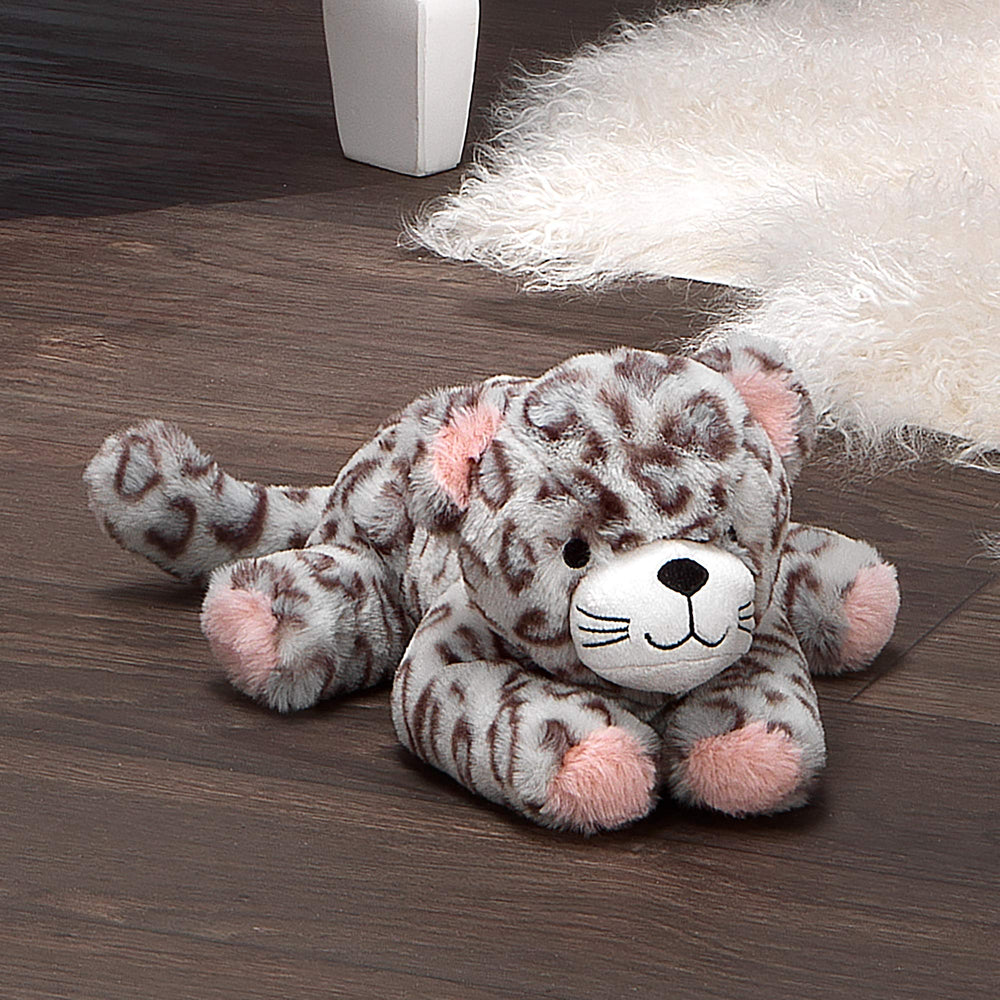 Lambs & Ivy Cleo leopard plush tail and silhouette ready for playtime and gifting.
