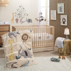 Lambs & Ivy Snappy nursery decor-friendly plush adds playful color and texture