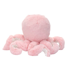 Lambs & Ivy Sea Dreams pink octopus is machine washable for easy care