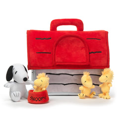 Lambs & Ivy Snoopy doggie bowl accessory completes the playset for pretend meals.