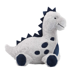 Lambs & Ivy Spike with embroidered navy dots demonstrates quality craftsmanship.