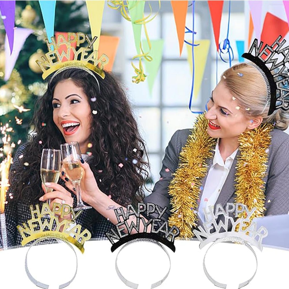 Lamden metallic squawkers in gold and silver to liven the party