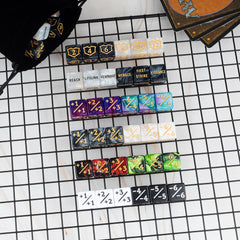 LAMJAM acrylic counters are durable, lightweight, and easy to handle during long gaming sessions.