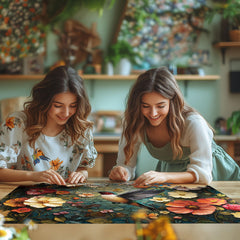 Lamplig finished puzzle wall decor adds classic charm to any room.