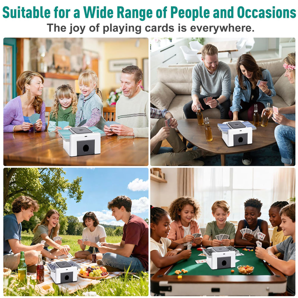 LAMZZP tail design fits varying card sizes for easy use.