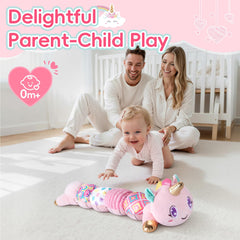 Lanbeby Unicorn Baby Toy gift-ready packaging and design