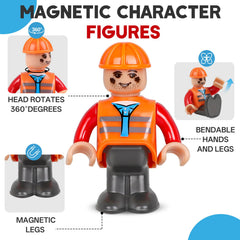 Landtaix community helpers figures inspire role-play as firefighters, doctors, and more