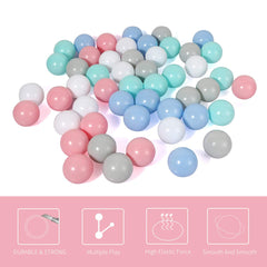 LANGXUN colorful ball combinations enhance playroom decor and photo backgrounds.