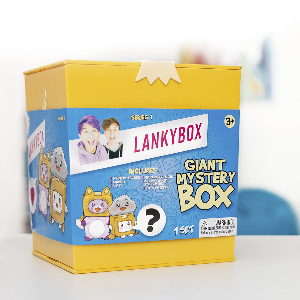 LankyBox Giant Mystery Box Canny with pop-out Sticky feature
