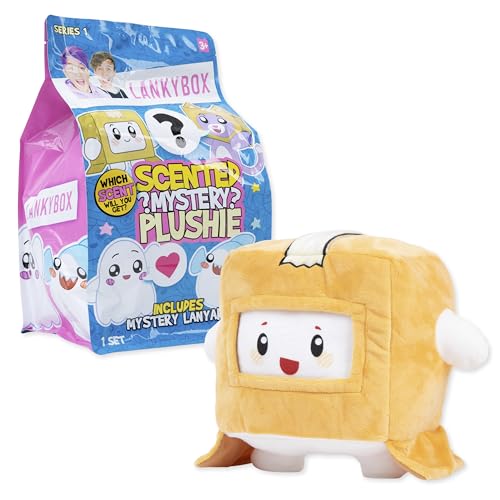 LankyBox Scented Mystery Plush Boxy: huggable companion and collectible.