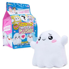 LankyBox Scented Mystery Plush Ghosty: whimsical friend with a fragrant note.