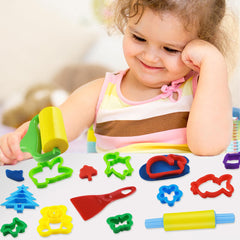 LanMa dough tools kids-at-work image demonstrates classroom-friendly creative play.