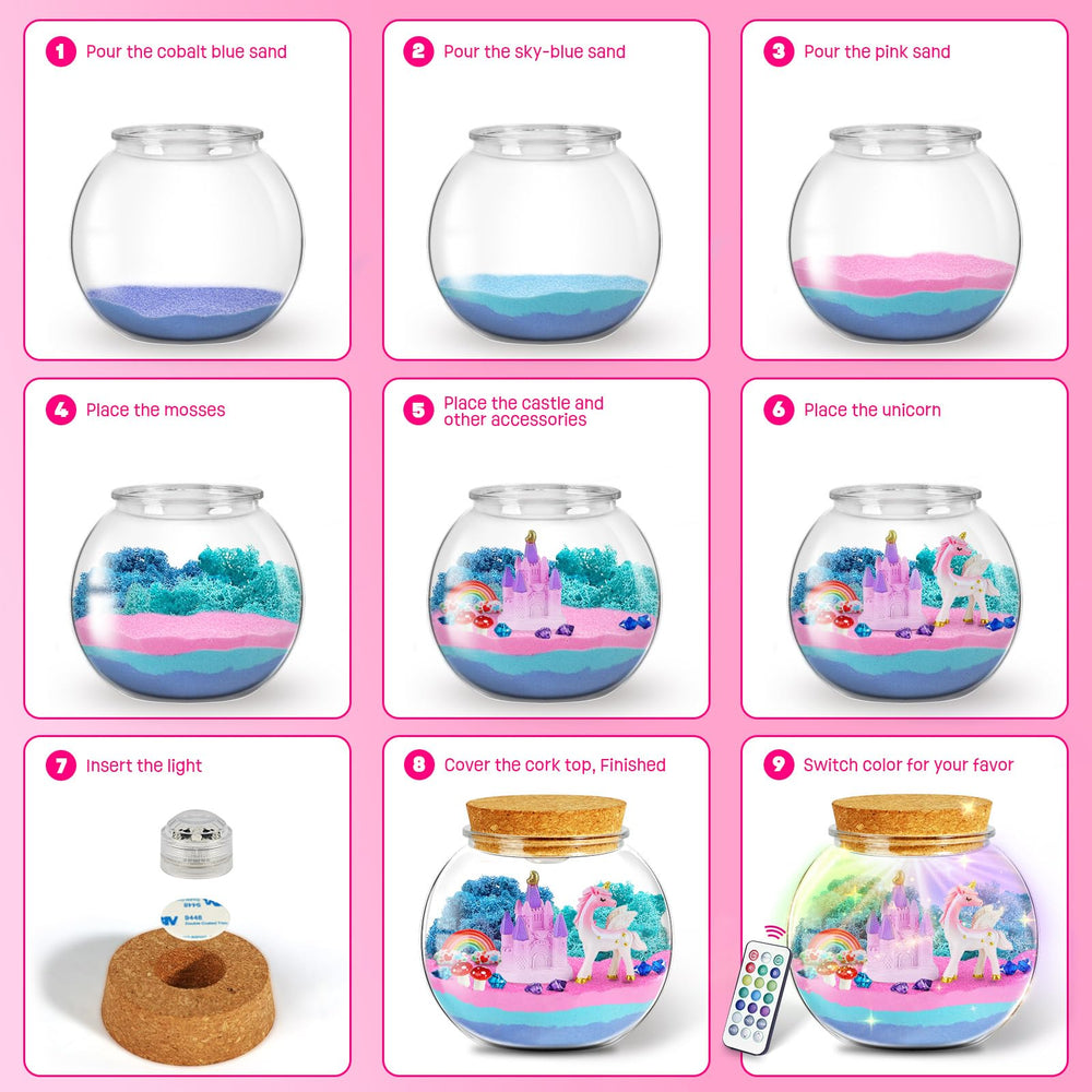 LAOESE remote LED night light with 13 colors adds versatile room illumination.