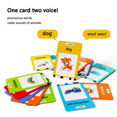 Lapare Audible animal cards trigger sounds to spark toddler curiosity