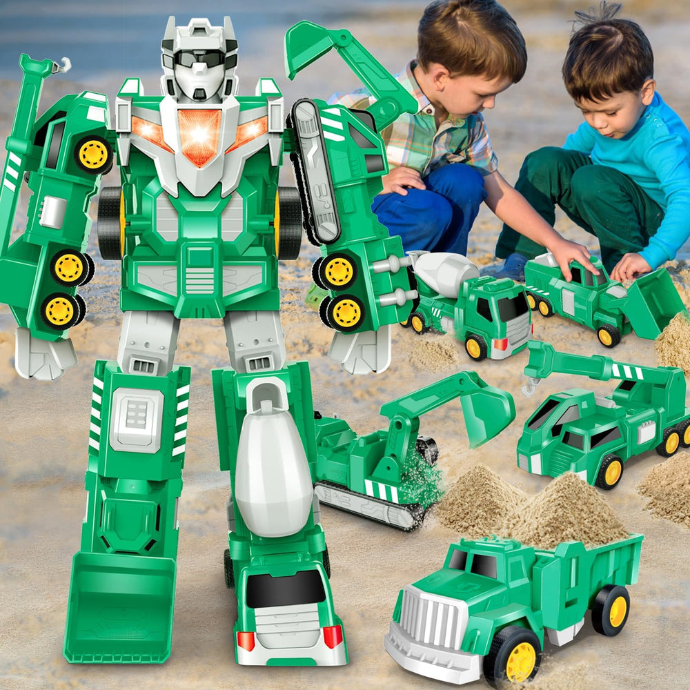 Laradola 5-in-1 bulldozer mode supports fine motor skills during pretend play