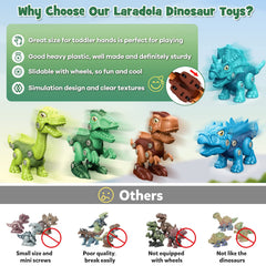 Laradola electric drill tool for kid friendly dino assembly