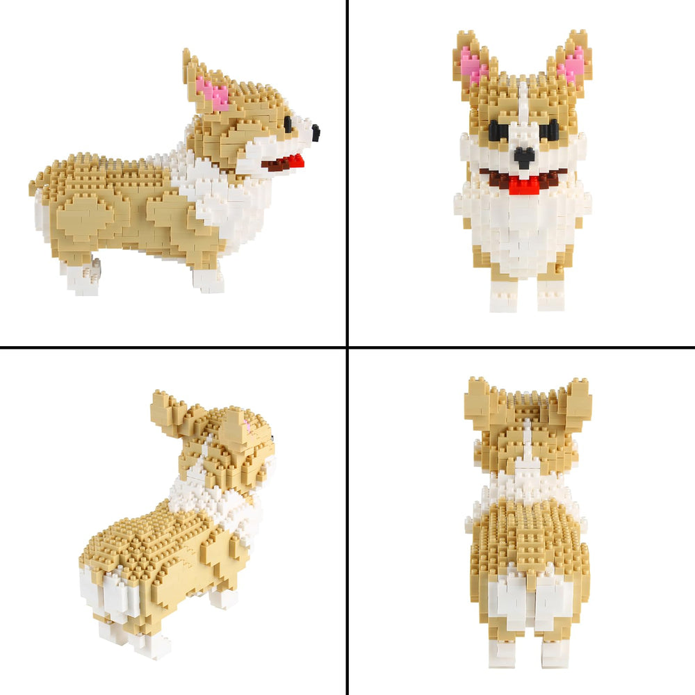 Adult-friendly relaxation activity with Larcele dog blocks.