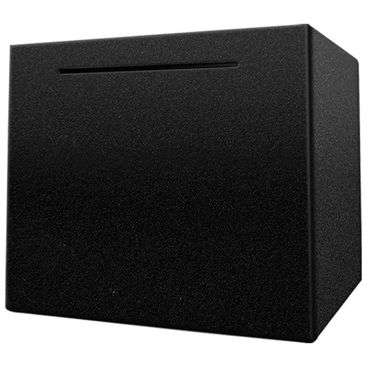 LARCOLO piggy bank in stainless steel with scratch-resistant exterior for lasting use.
