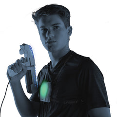 LASER X dark mode with soundtrack enhances immersive nighttime rounds.