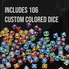 Panda Royale multi-sided dice enable varied tactics across 6, 8, 12 and 20 sides.