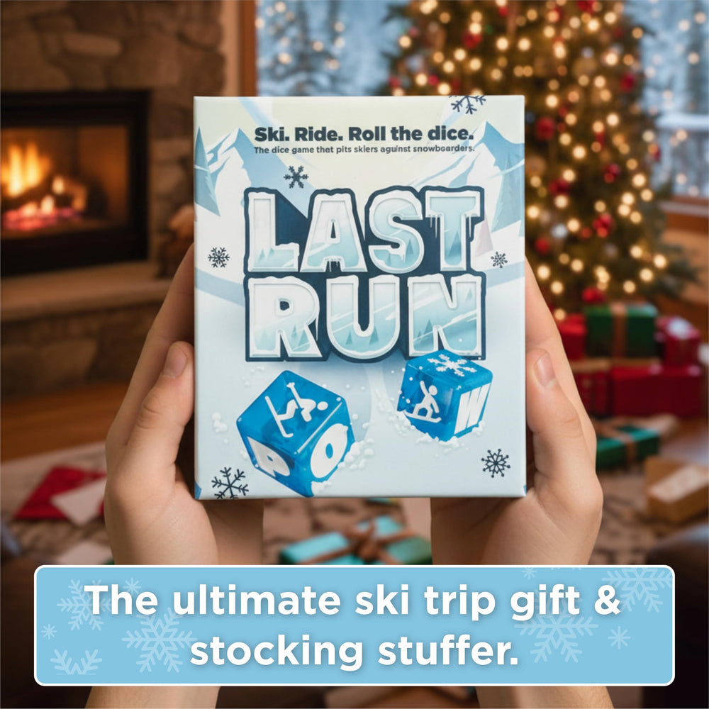 LAST RUN sticker sheet adds playful customization.