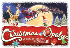 Late for the Sky Christmas-Opoly player pieces add colorful holiday fun to play sessions