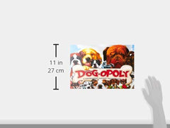 Late for the Sky Dog-Opoly player pieces ready for friendly competition