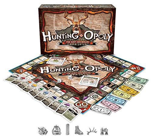 Late for the Sky Hunting-Opoly folding board supports durable, family-friendly game nights.