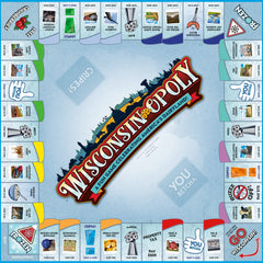 Late for the Sky Wisconsin-opoly paper money for quick, replay-friendly transactions.
