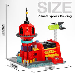 Latephiy Future Planet Express assembly guide for easy building