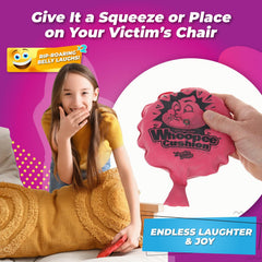 Laughing Smith whoopie cushion gift idea for playful parties and birthdays.