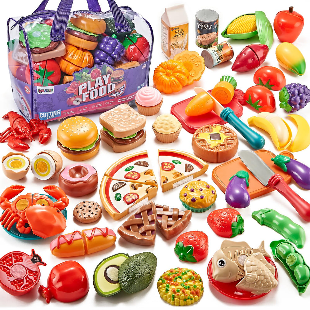 LAUGIGLE pizza design for pretend play promotes imaginative cooking and fine motor skills.