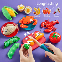 LAUGIGLE storage-bag helps organized cleanup and portable pretend cooking sessions.