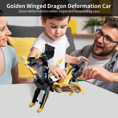 Lavekywasa two-pack transforming cars illustrate magnetic action for quick changes