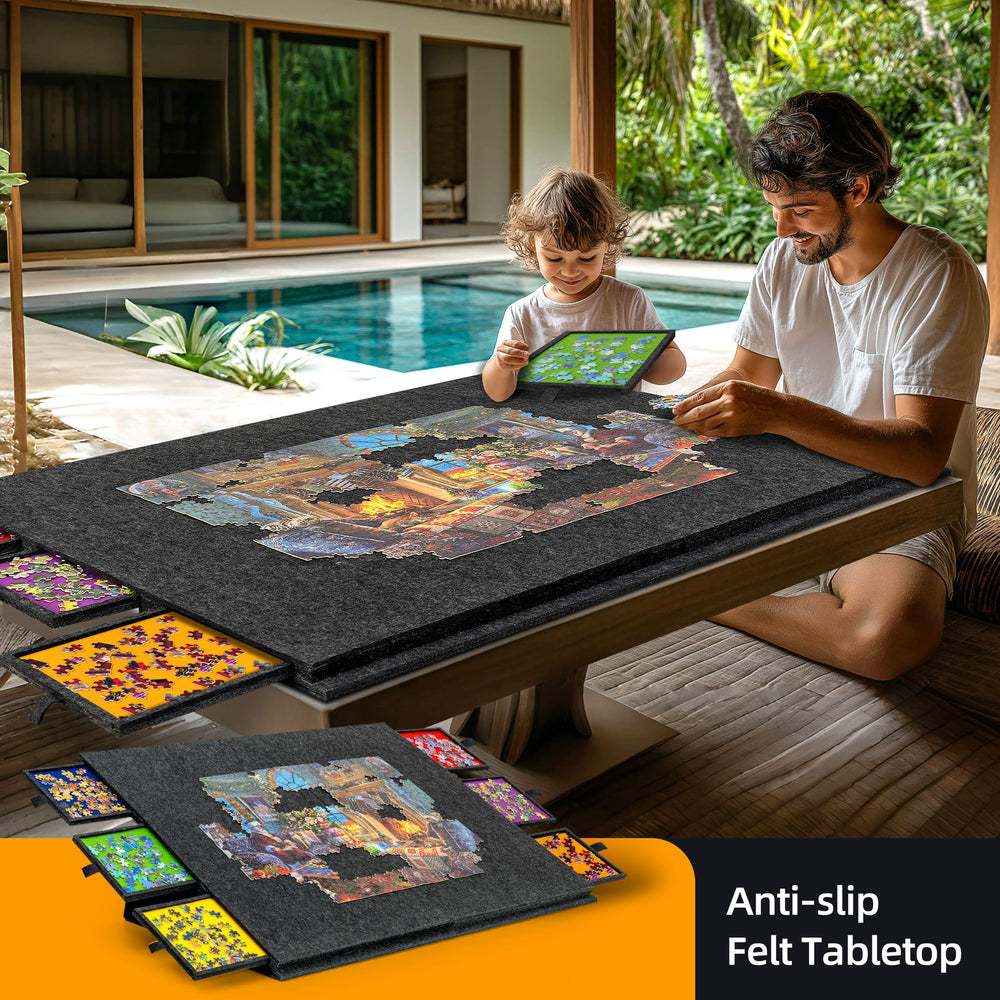 Lavievert lightweight 8.4 lb design enables easy transport and setup.