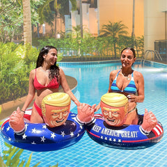 Easy inflate and deflate feature showcased on the NINOSTAR float.