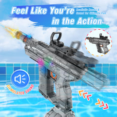 Lawdiey 800ml tank reduces refills for extended beach battles.
