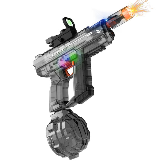 Lawdiey electric water gun with tactical design for immersive outdoor battles.