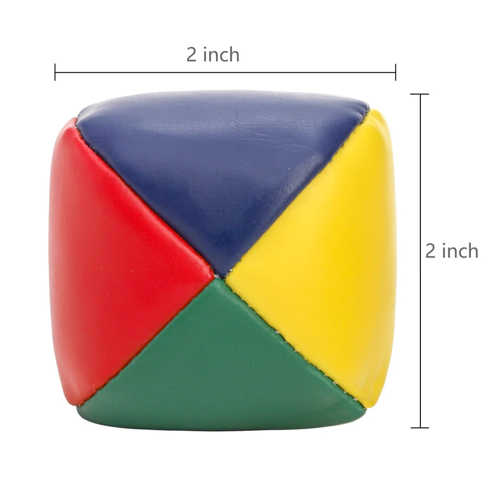 Lawei soft-2inch juggling balls offer compact size for solo or group play.