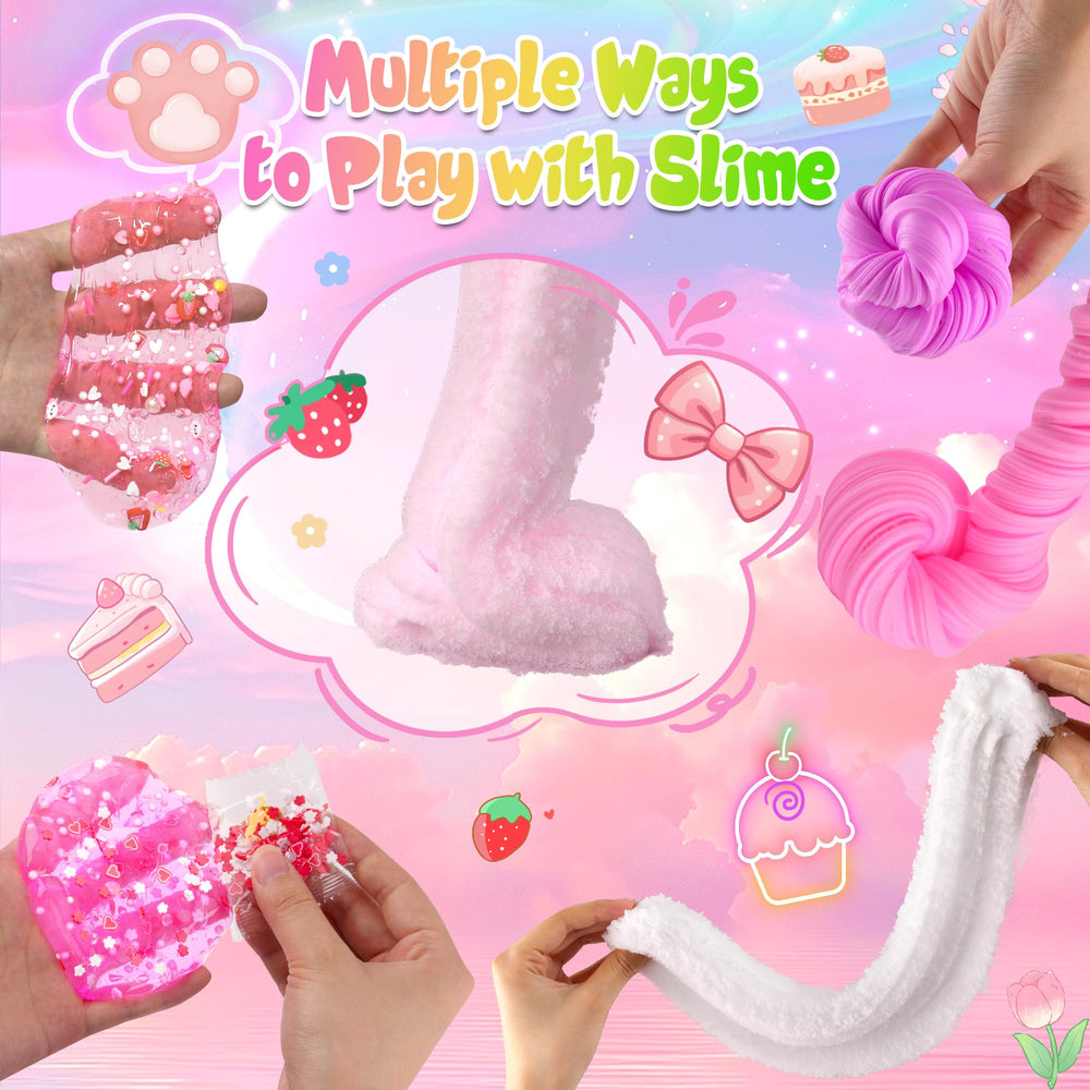 LAWOHO crunchy slime provides engaging tactile feedback during play