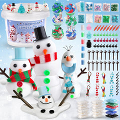 LAWOHO Build a Snowman Kit packaging shows eight snowman-ready pieces for creative play.