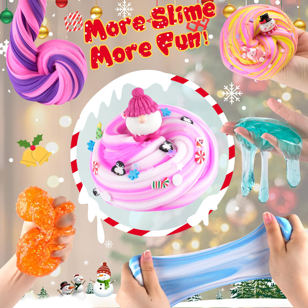 LAWOHO butter slime swirl demonstrates silky soft stretch and non-sticky handling.