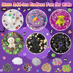 LAWOHO gray butter slime pack offers stretchy, smooth texture for satisfying squeezes.