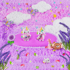 LAWOHO pink cloud slime emphasizes fluffy texture and slow stretch for calming fun.