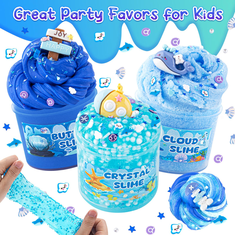 LAWOHO assorted slime add-ins for customization and color experiments.