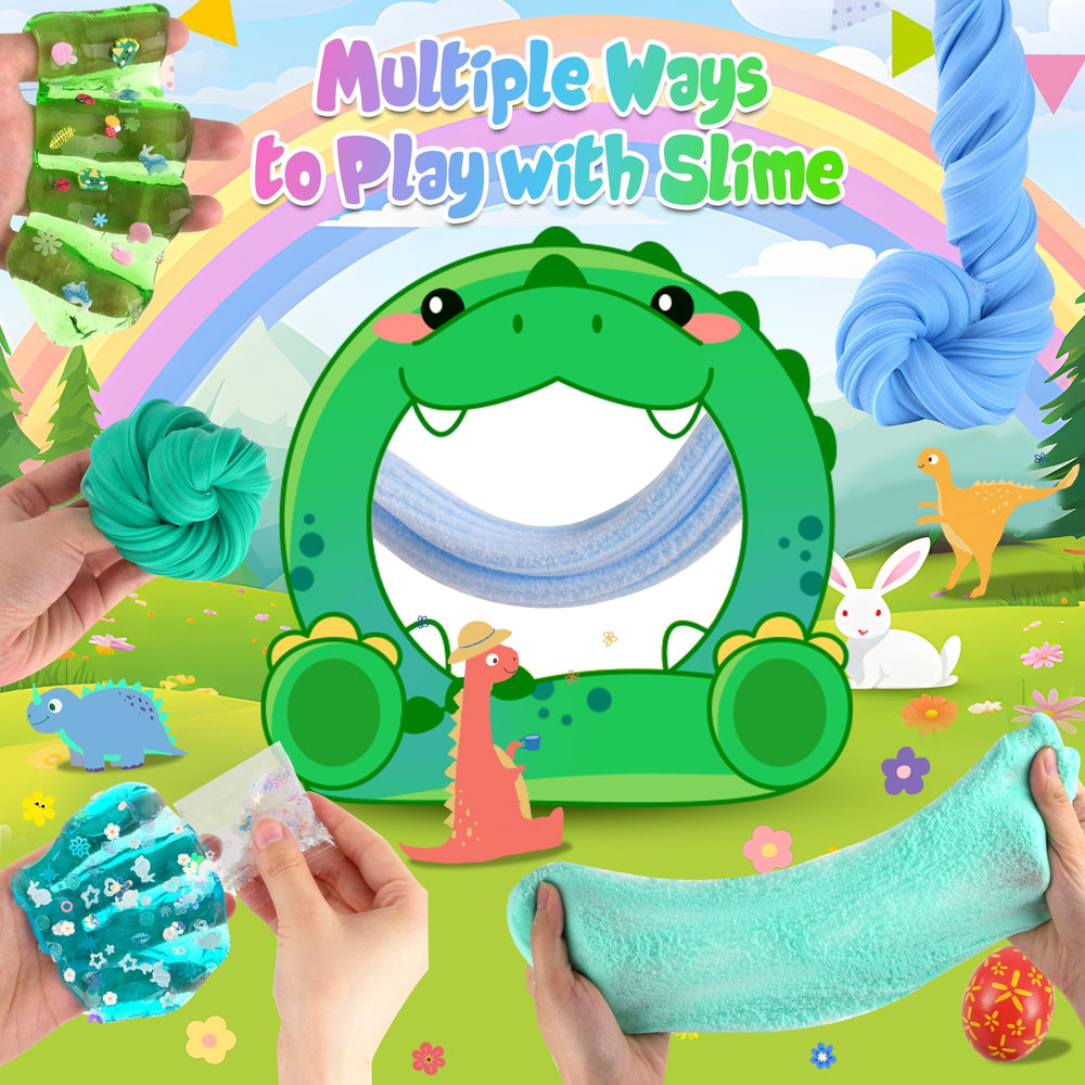 LAWOHO slime add-ins pack expands texture and color.