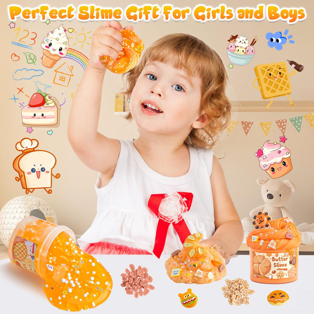 LAWOHO slime party favors display for birthdays and holidays