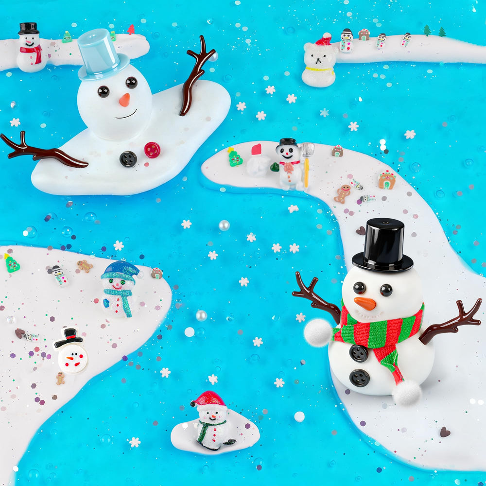 LAWOHO snowman figures assembly demonstrates quick craft setup for kids