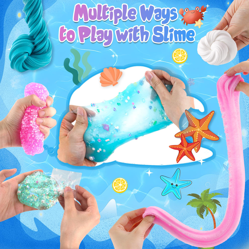 LAWOHO water slime 60ml ultra gooey and semi-transparent for unique visuals.