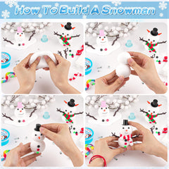 LAWOHO Winter slime add-ins expand creative options for festive crafts.